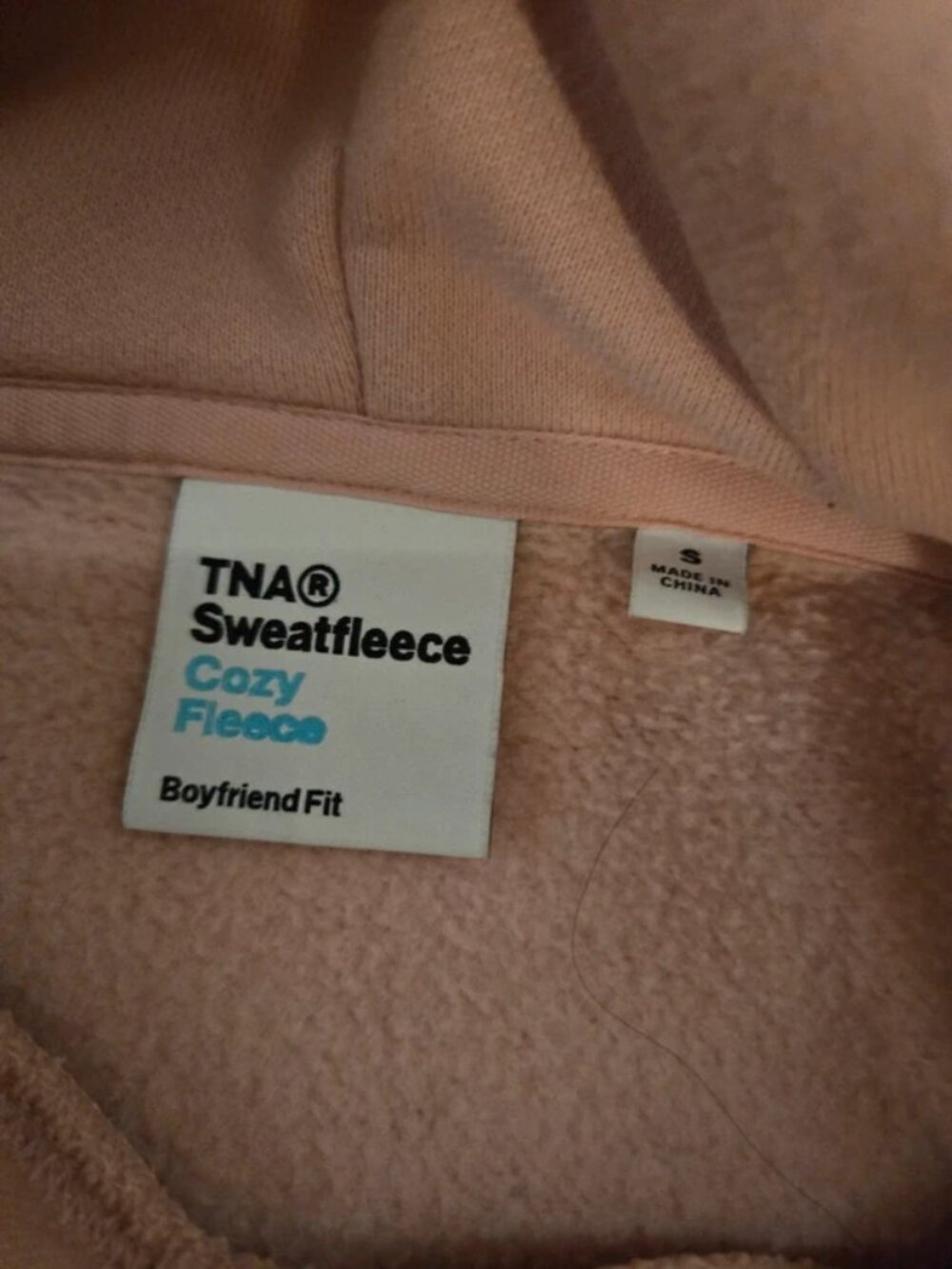 TNA Aritzia Pink Hoodie